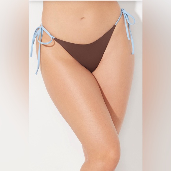 New Swimsuits for All x Camille Kostek Veronica reversible bikini bottoms ties - Picture 10 of 11